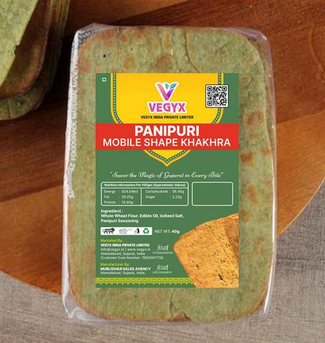 Panipuri Mobile Shape Khakhra