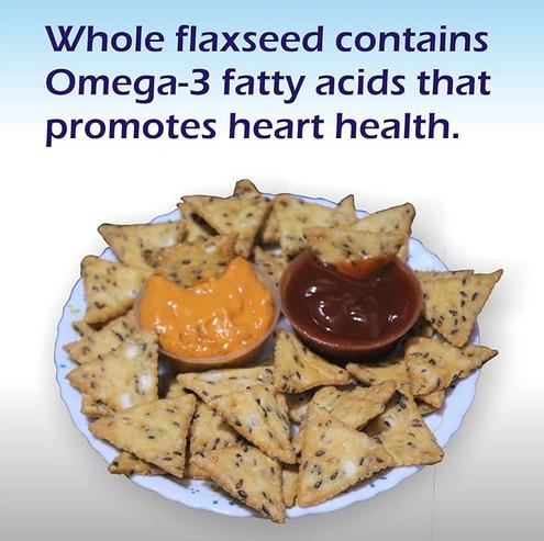 Flax-Seed Nachos