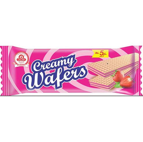 Strawberry Creamy Wafers