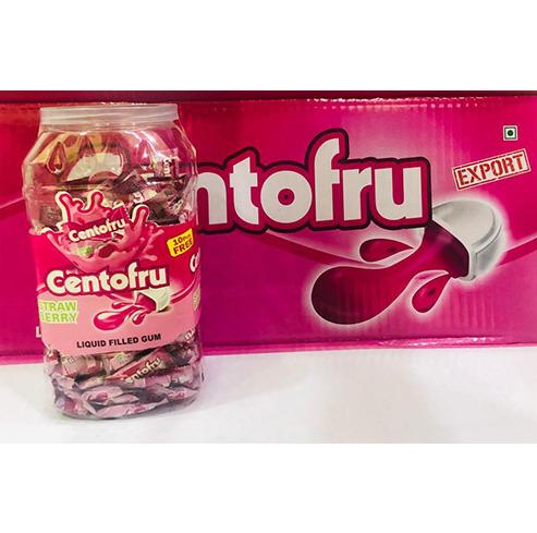 Strawberry Liquid Filled Gum 