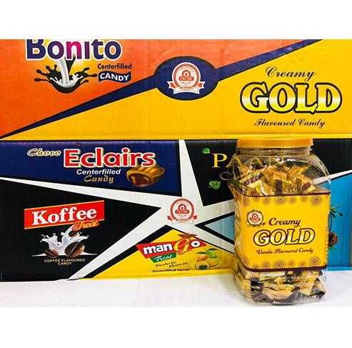 Creamy Gold Vanilla Flavoured Toffee