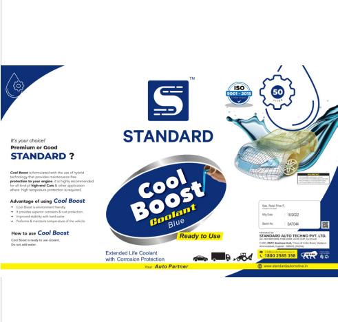 Cool Boost Coolant Blue