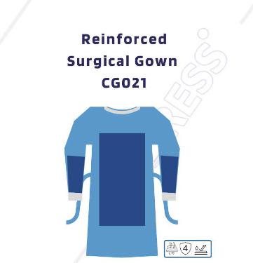 Reinforced Surgical Gown