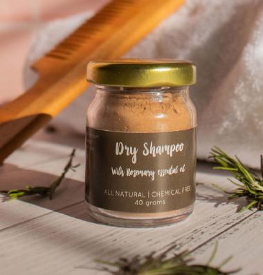Natural Rosemary Dry Shampoo