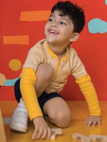 THE TOTLE ORIGINALS COLOUR-BLOCKED T-SHIRT