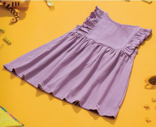THE TOTLE CLASSICS RUFFLED DRESS