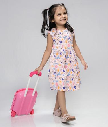 THE TOTLE  BLOOMINGTON FIT AND FLARE DRESS