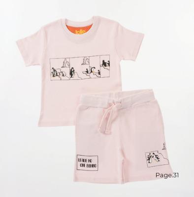 THE TOTLE  PENGUIN FAMILY PJ SET
