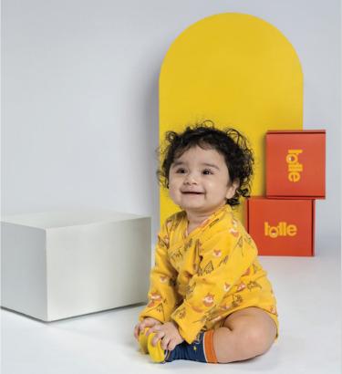 THE TOTLE SLEEPY FOX BODYSUIT