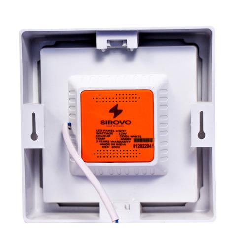 LED Slim Panel Light (Round, Square)(8W, 12W, 15W)