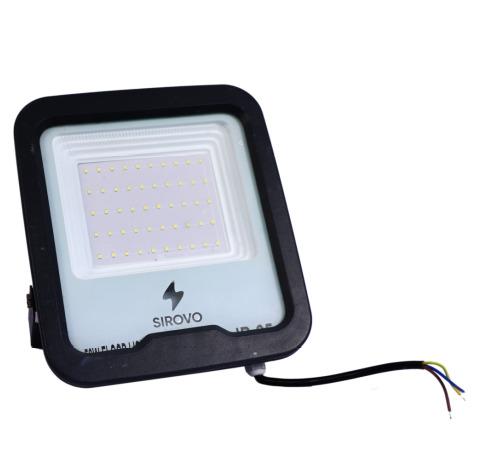 100w Led Flood Light Glass Model