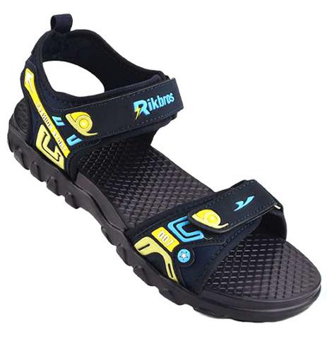 Cobb-4 Navy And Yellow Sandal