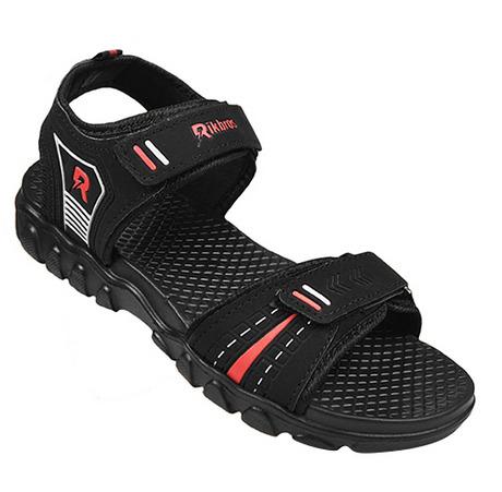 Cobb-03 Red And Black Sandal