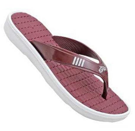Ladies Soft Maroon Slipper