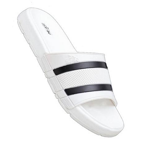 SL-376 Ladies White Slipper