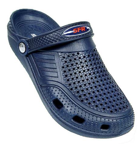 Bullet Navy Kids Clogs