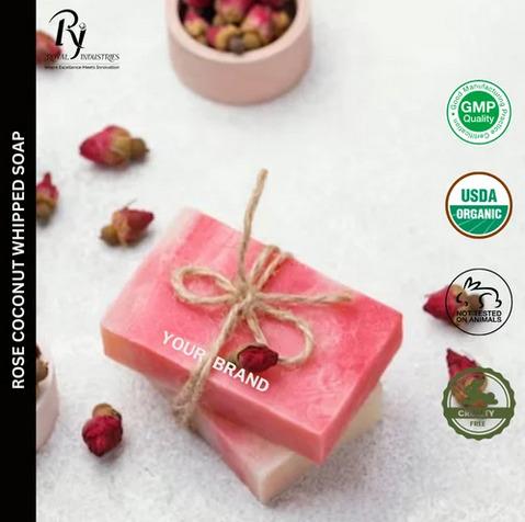 Rose Coconut Whipped Soap