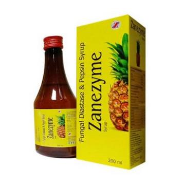 Zanezyme Syrup Pineapple Flavour