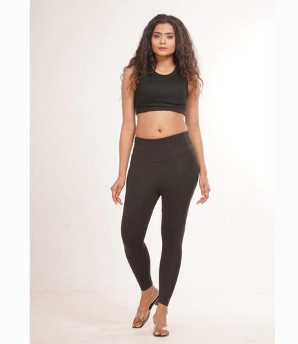 Black Ankle Length Leggings