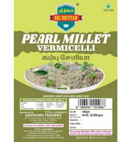Pearl Millet Vermicelli