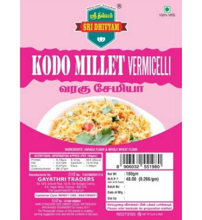 Kodo Millet Vermicelli