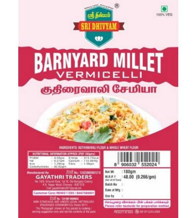 Barnyard Millet Vermicelli