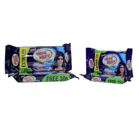 Gold Mohar Plus Detergent Cake