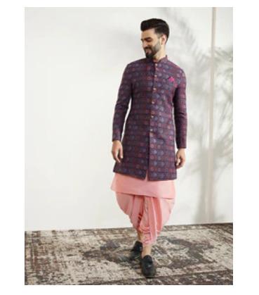 Indowestern Dhoti Set