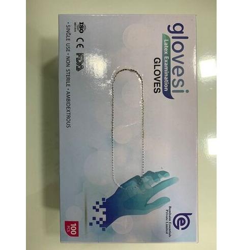 Latex Examination Powder Free Gloves