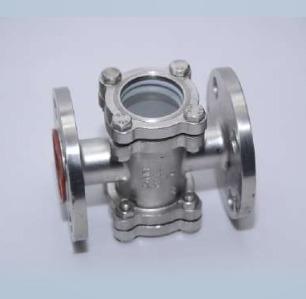 Double Window Sight Glass