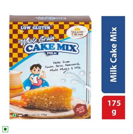 Yellow Crumb Cake Mix- Whole Grain, Instant, 175 g