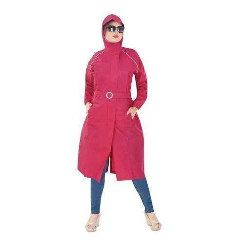 Jasmine Ladies Long Raincoat