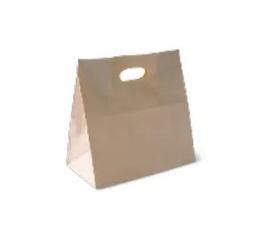 DCUT brown Paper bag with handle