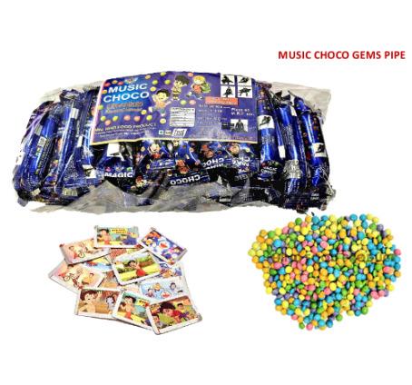 MUSIC CHOCO GEMS PIPE