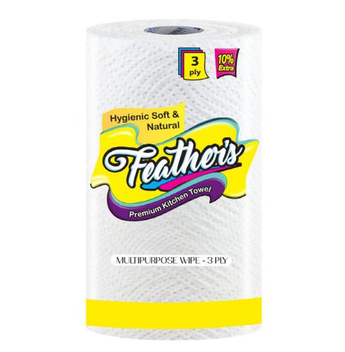 Premium Kitchen Towel Multipurpose Wipe - 3Ply