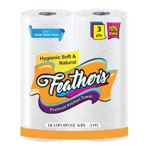 Multipurpose Wipes- Premium - Kitchen Towel-3Ply