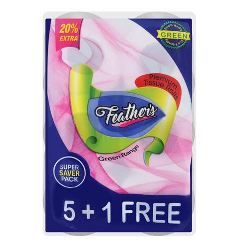 Premium Tissue Rolls Super Saver 6in1 ECO Pack-Super Commercial