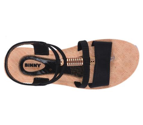 PU Sandals PLS 91 Black