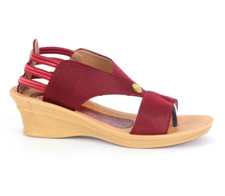 PU Sandals PLS 126 Cherry