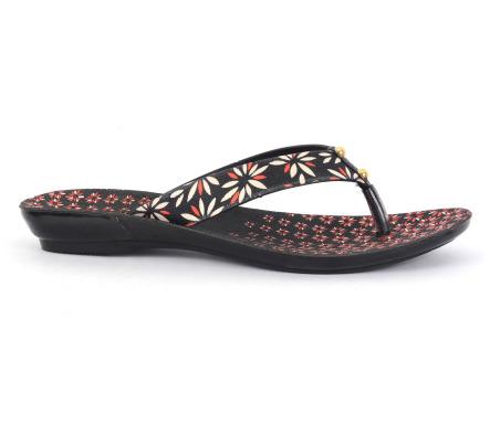 PU Ladies Slippers PL 120 Black