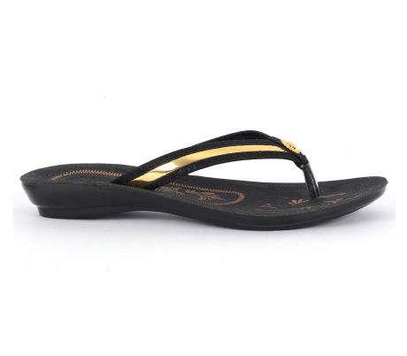PU Ladies Slippers PL 119 Black