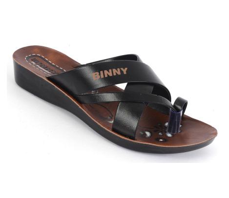 PU Gents Slippers Heer 31 Brown