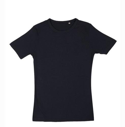 T- SHIRTS Round Neck Sustainable Classic Black