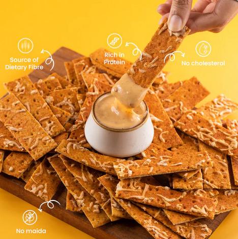 Baked Pizza Sticks with a Cheesy Jalapeno Dip 