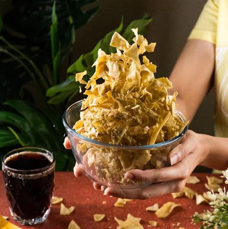 Pudina Tapioca Chips