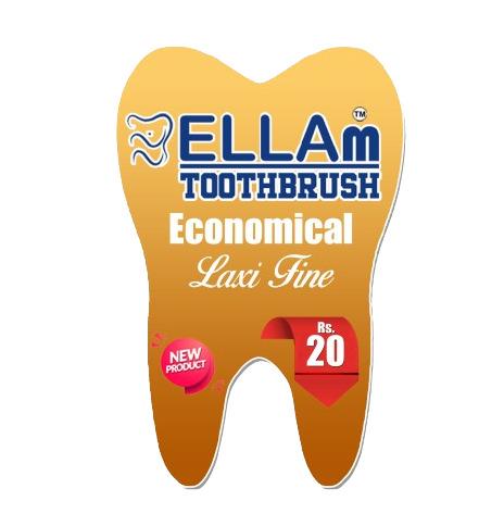 ELLAm TOOTHBRUSH Economical Laxi Fine