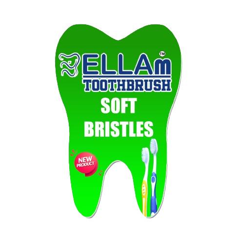 ELLAm TOOTHBRUSH Soft Bristles