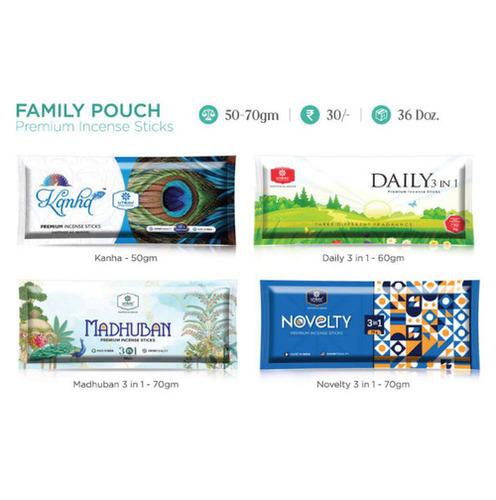 Family Pouch Premium Incense Sticks
