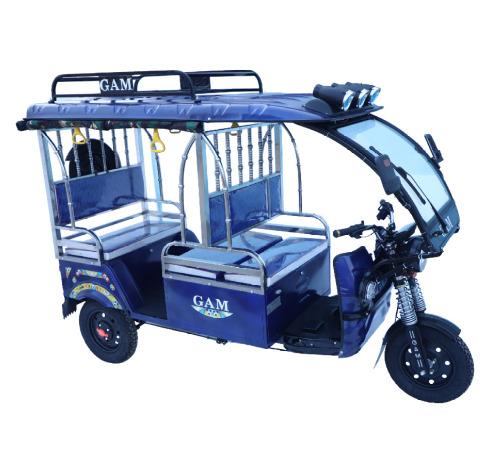 Blue E-Rickshaw