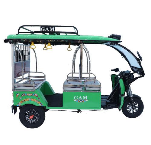 Green E-Rickshaw
